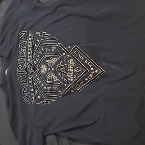 American Fighter Black Graphic Tee